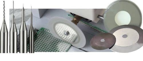 Corte de PCB y electrónica