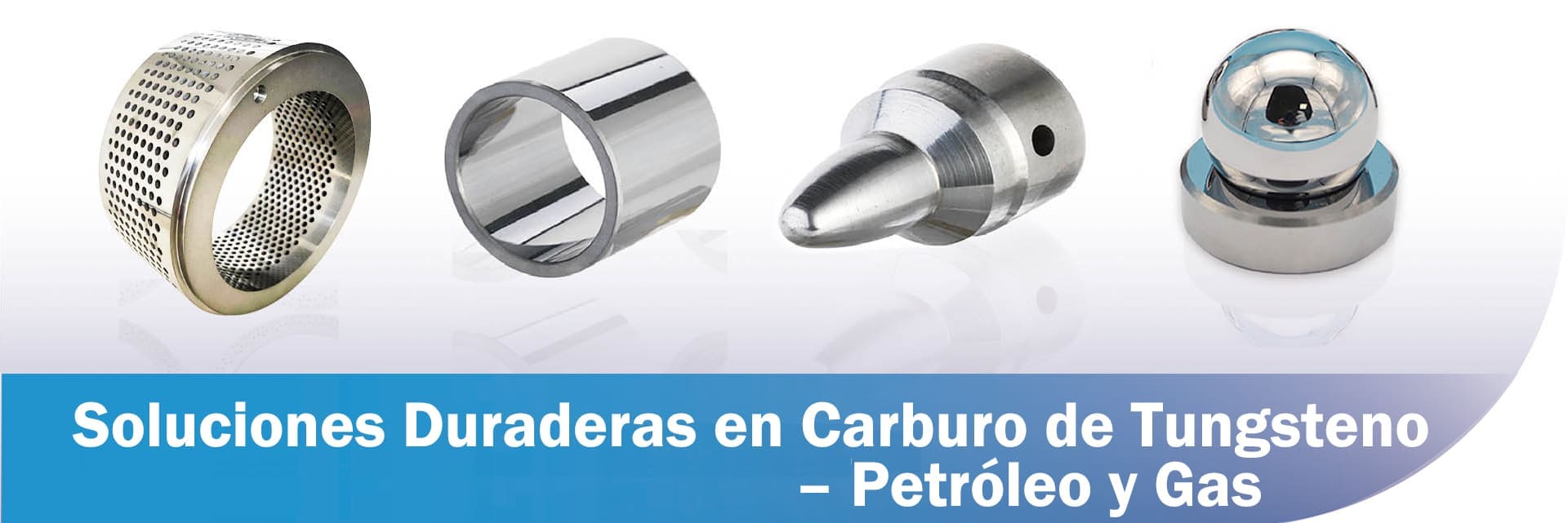 Componentes de carburo de tungsteno para aplicaciones de petróleo y gas