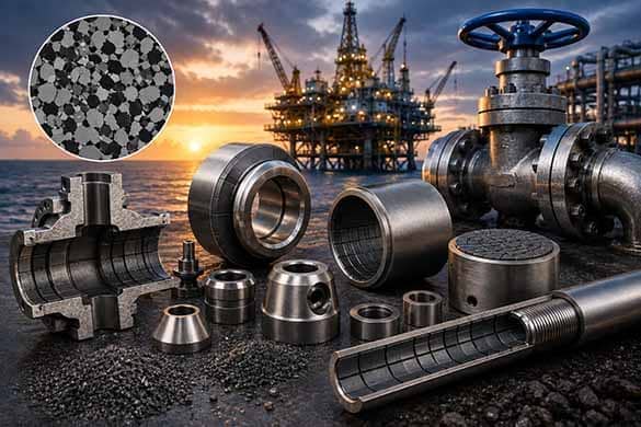 Carburo de tungsteno en condiciones severas de petróleo y gas: materiales de ingeniería contra desgaste, erosión y corrosión