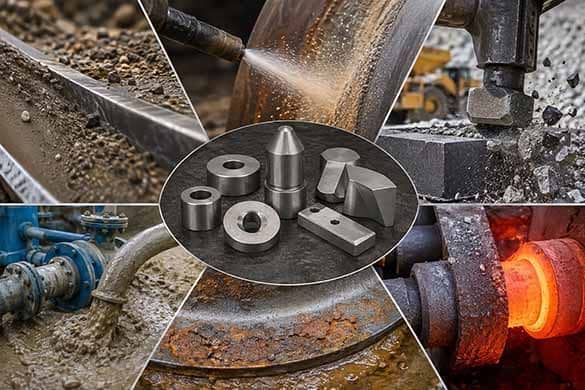 Comprender los mecanismos de desgaste industrial